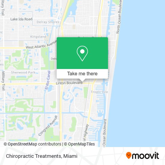 Mapa de Chiropractic Treatments
