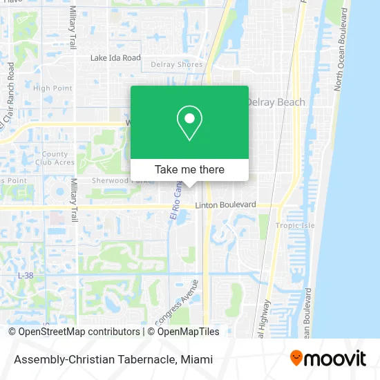 Assembly-Christian Tabernacle map