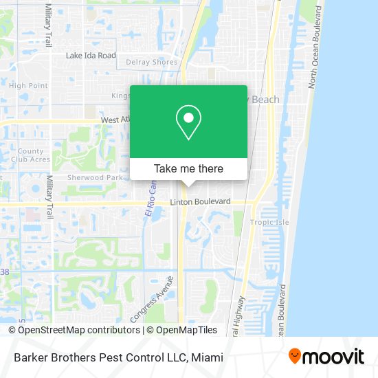 Barker Brothers Pest Control LLC map