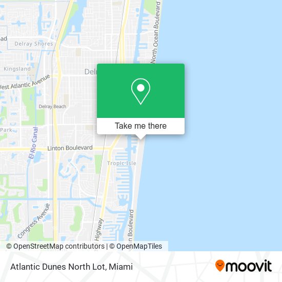 Mapa de Atlantic Dunes North Lot