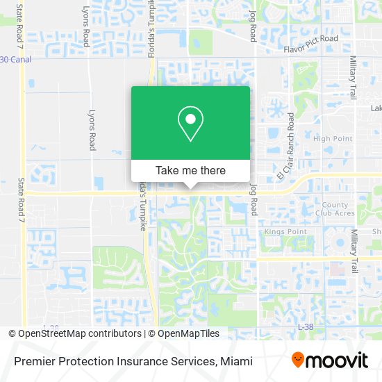 Mapa de Premier Protection Insurance Services