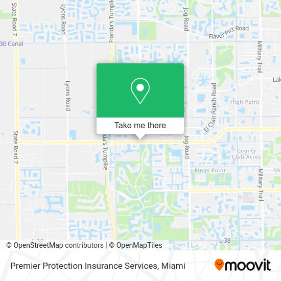 Premier Protection Insurance Services map