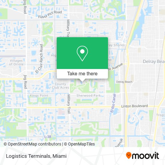 Mapa de Logistics Terminals