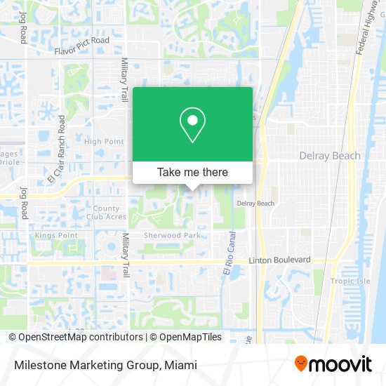 Milestone Marketing Group map