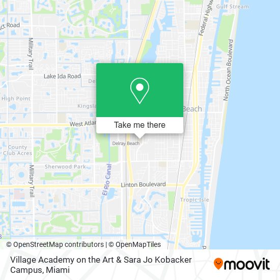 Mapa de Village Academy on the Art & Sara Jo Kobacker Campus