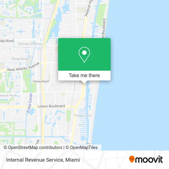 Internal Revenue Service map