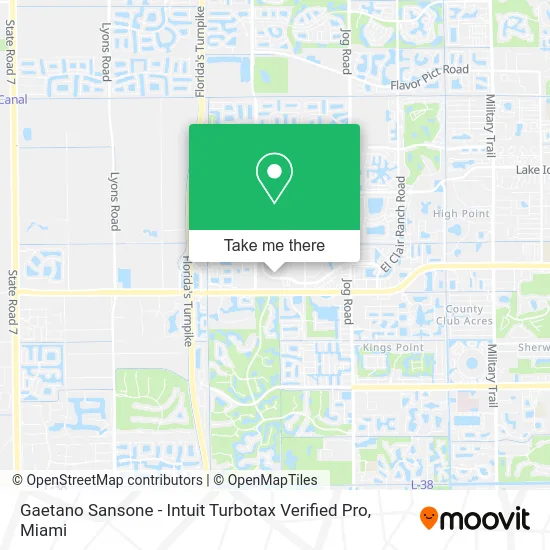 Gaetano Sansone - Intuit Turbotax Verified Pro map