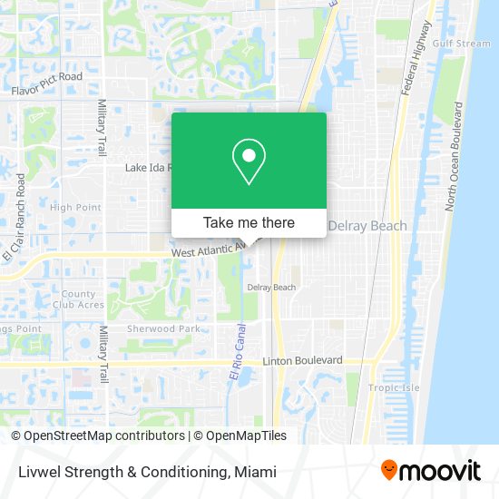 Mapa de Livwel Strength & Conditioning