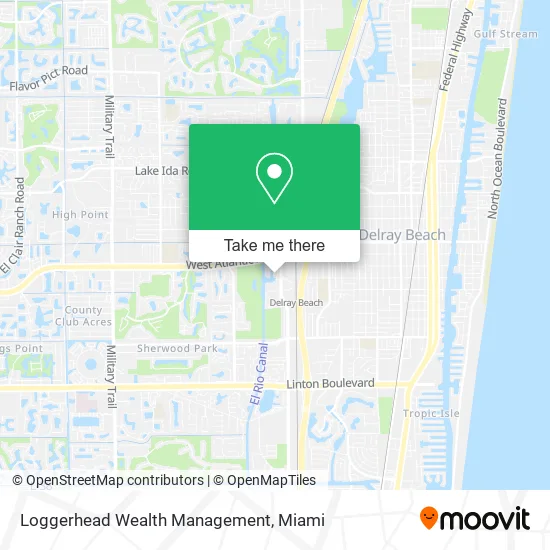 Loggerhead Wealth Management map