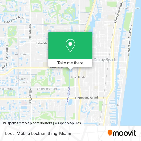 Local Mobile Locksmithing map
