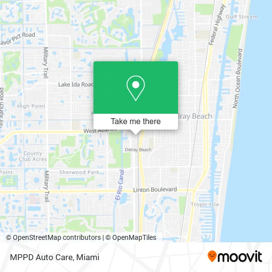 MPPD Auto Care map