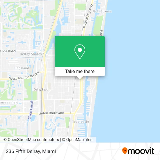 236 Fifth Delray map