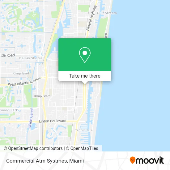 Commercial Atm Systmes map