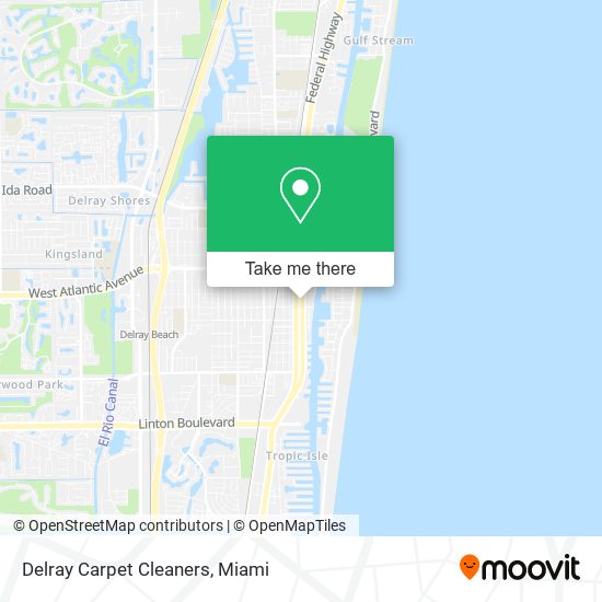 Mapa de Delray Carpet Cleaners