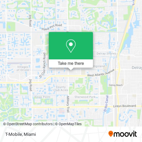 T-Mobile map