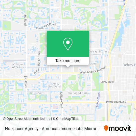 Holzhauer Agency - American Income Life map
