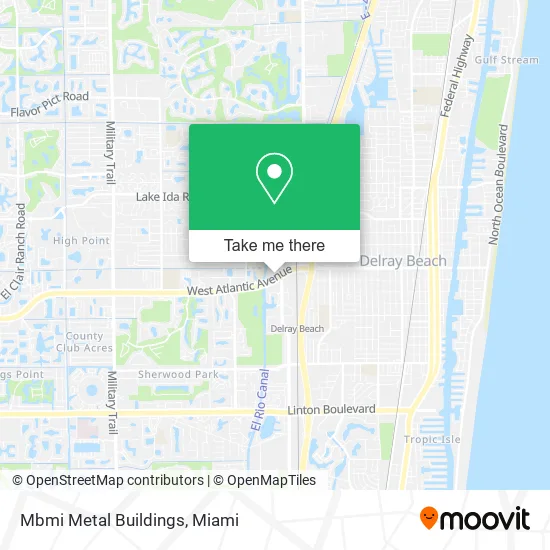 Mapa de Mbmi Metal Buildings