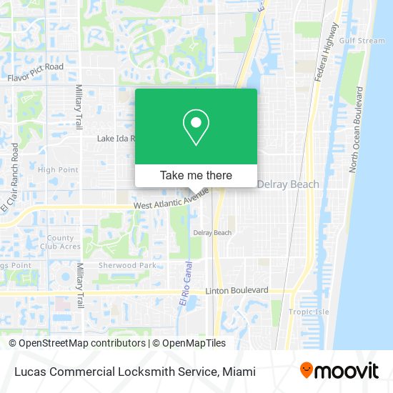 Lucas Commercial Locksmith Service map