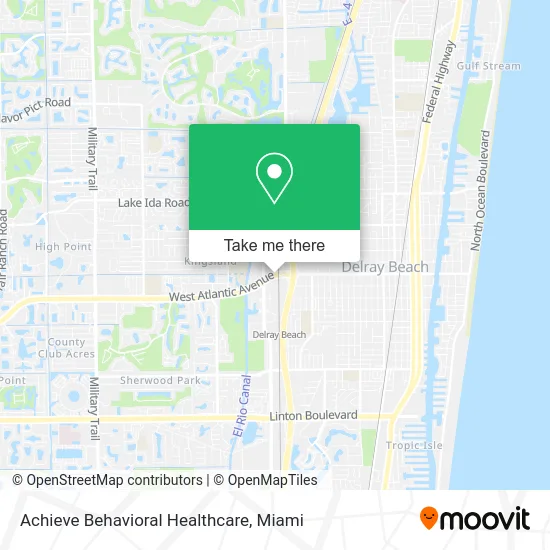 Achieve Behavioral Healthcare map