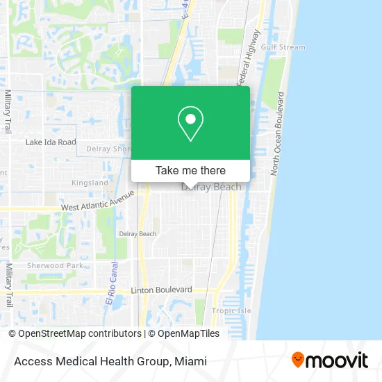 Access Medical Health Group map