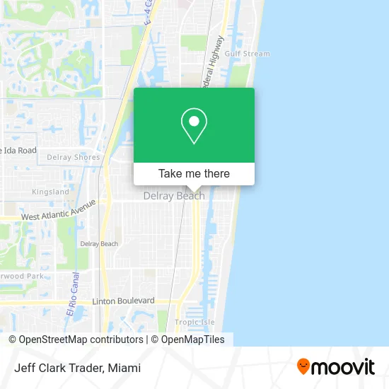 Jeff Clark Trader map