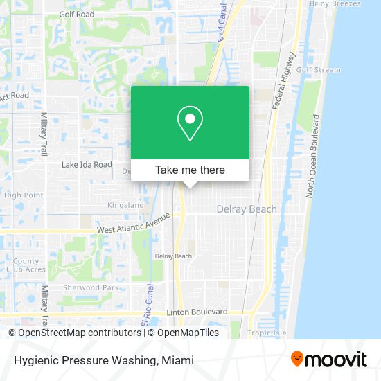 Hygienic Pressure Washing map