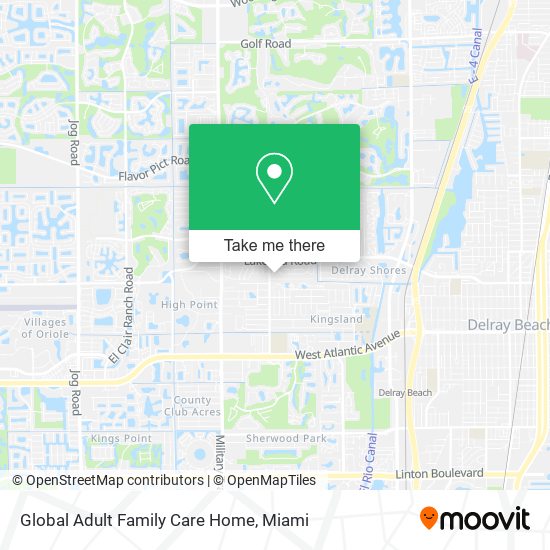 Mapa de Global Adult Family Care Home