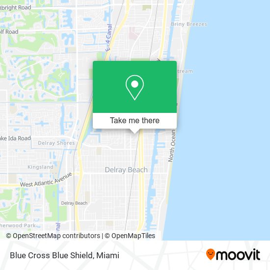 Blue Cross Blue Shield map