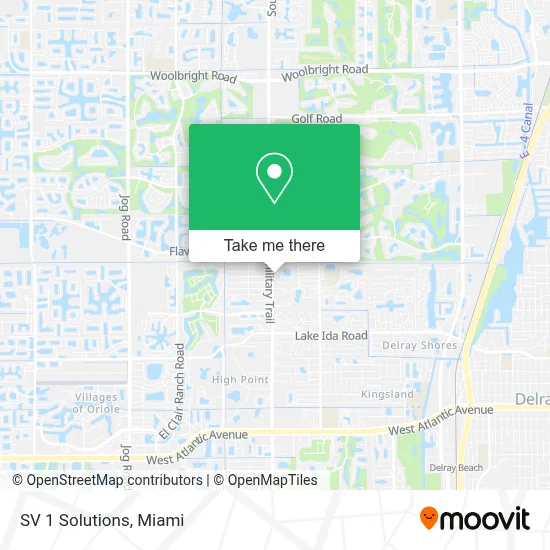 SV 1 Solutions map