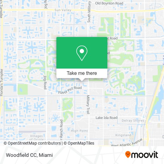 Mapa de Woodfield CC