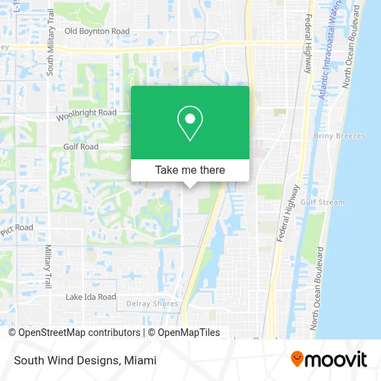 South Wind Designs map