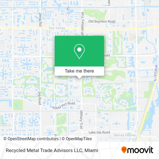 Recycled Metal Trade Advisors LLC map
