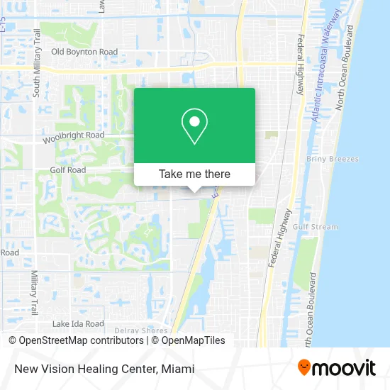 New Vision Healing Center map