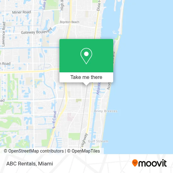 ABC Rentals map