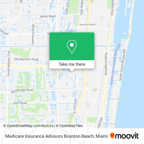 Medicare Insurance Advisors Boynton Beach map
