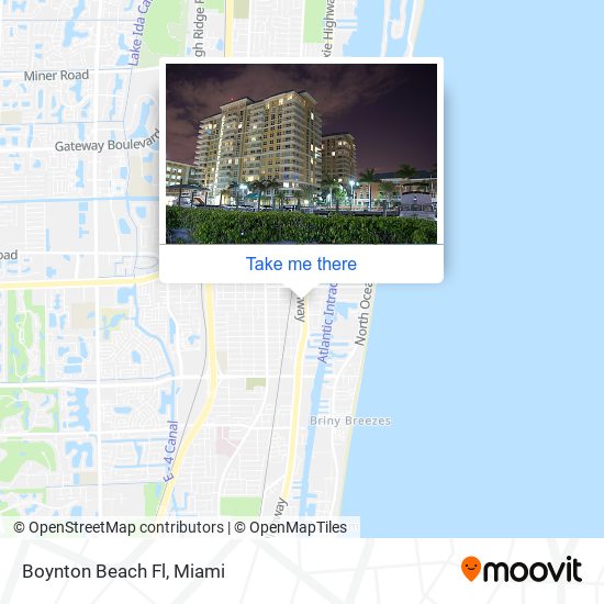 Mapa de Boynton Beach Fl