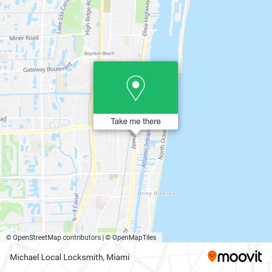 Michael Local Locksmith map