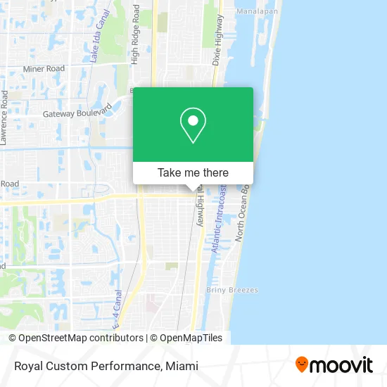 Royal Custom Performance map