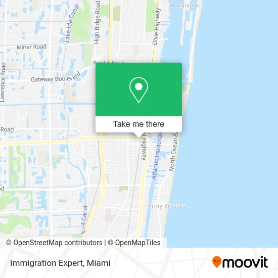 Immigration Expert map