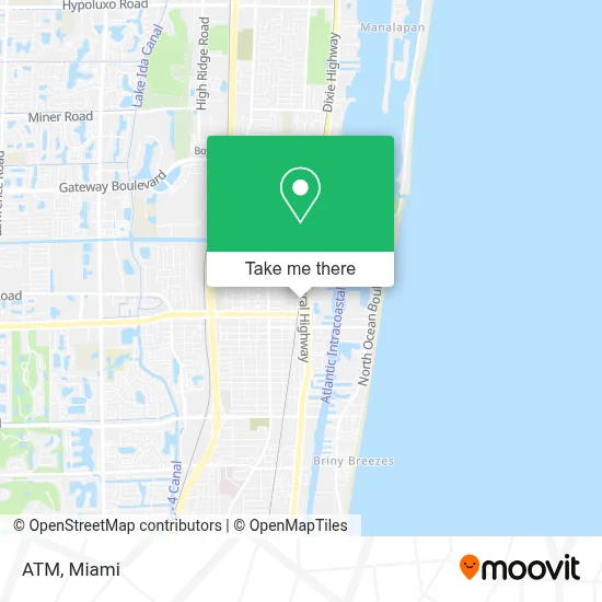 ATM map