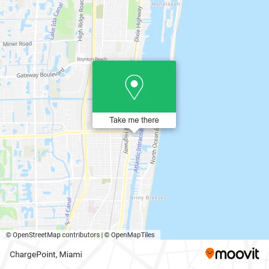 ChargePoint map