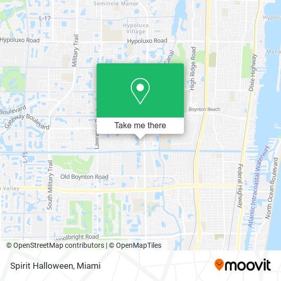 Spirit Halloween map