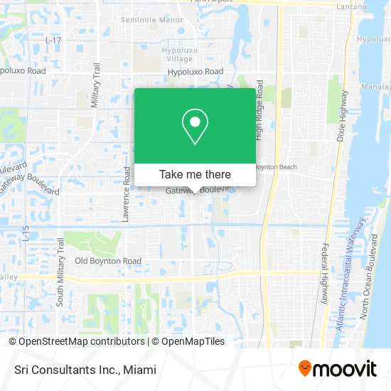 Sri Consultants Inc. map