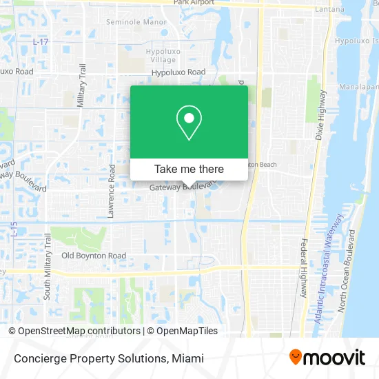 Concierge Property Solutions map