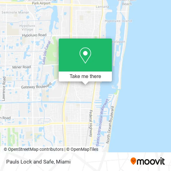 Pauls Lock and Safe map