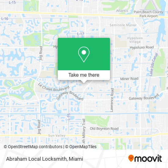 Abraham Local Locksmith map