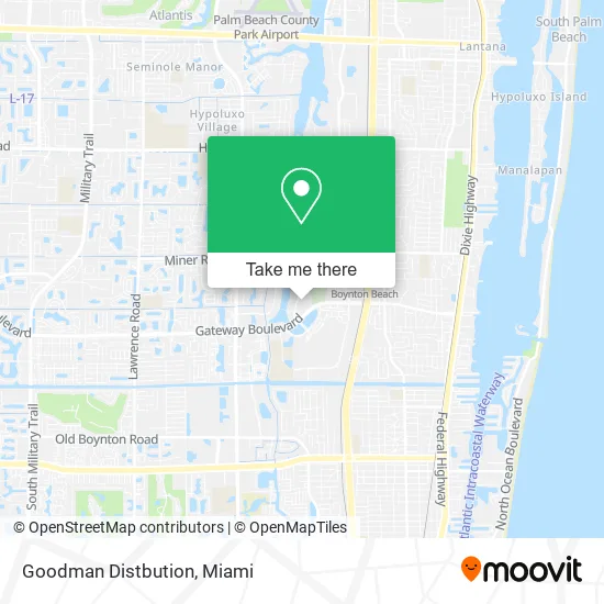 Goodman Distbution map