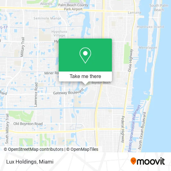 Lux Holdings map