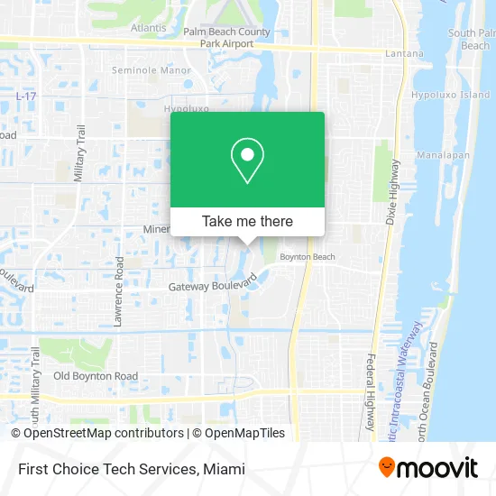 First Choice Tech Services map