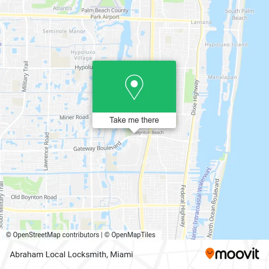 Abraham Local Locksmith map